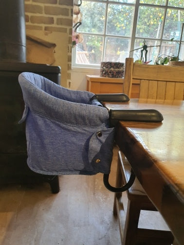 Chaise Haute Portable pour Bébé | Siège de Repas Pliable – Idéale pour la Maison et les Sorties