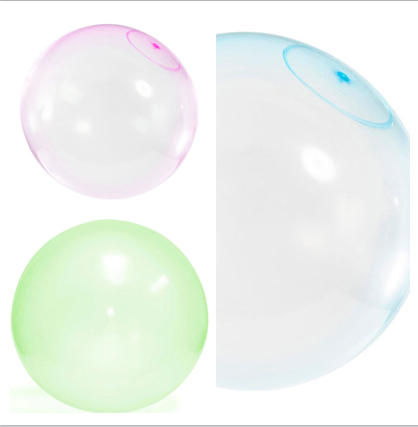 JumboPop Ballon Géant Gonflable | Jeu Extérieur Amusant pour Enfants – Résistant et Coloré