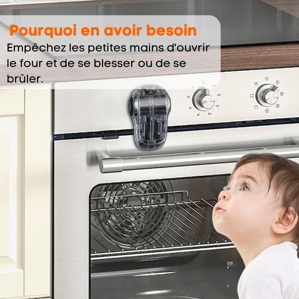 BabyLock – Verrou de Sécurité pour Four Résistant à la Chaleur