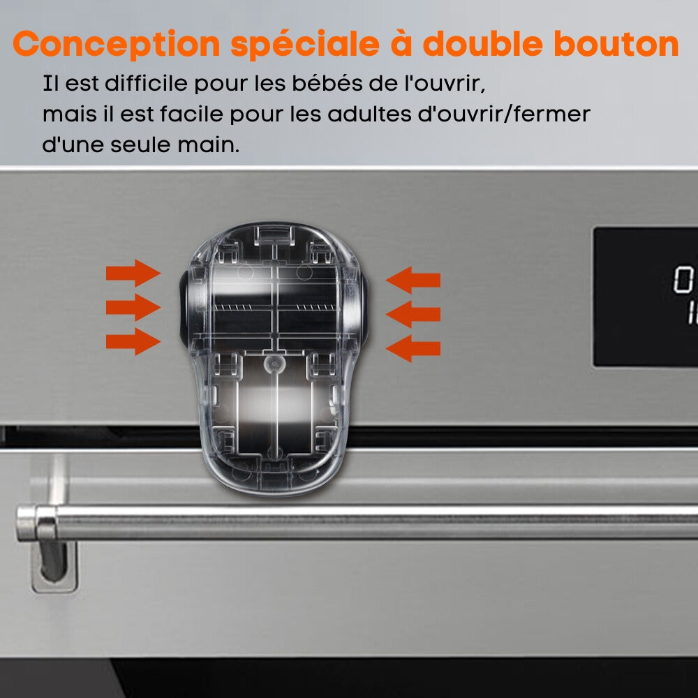BabyLock – Verrou de Sécurité pour Four Résistant à la Chaleur