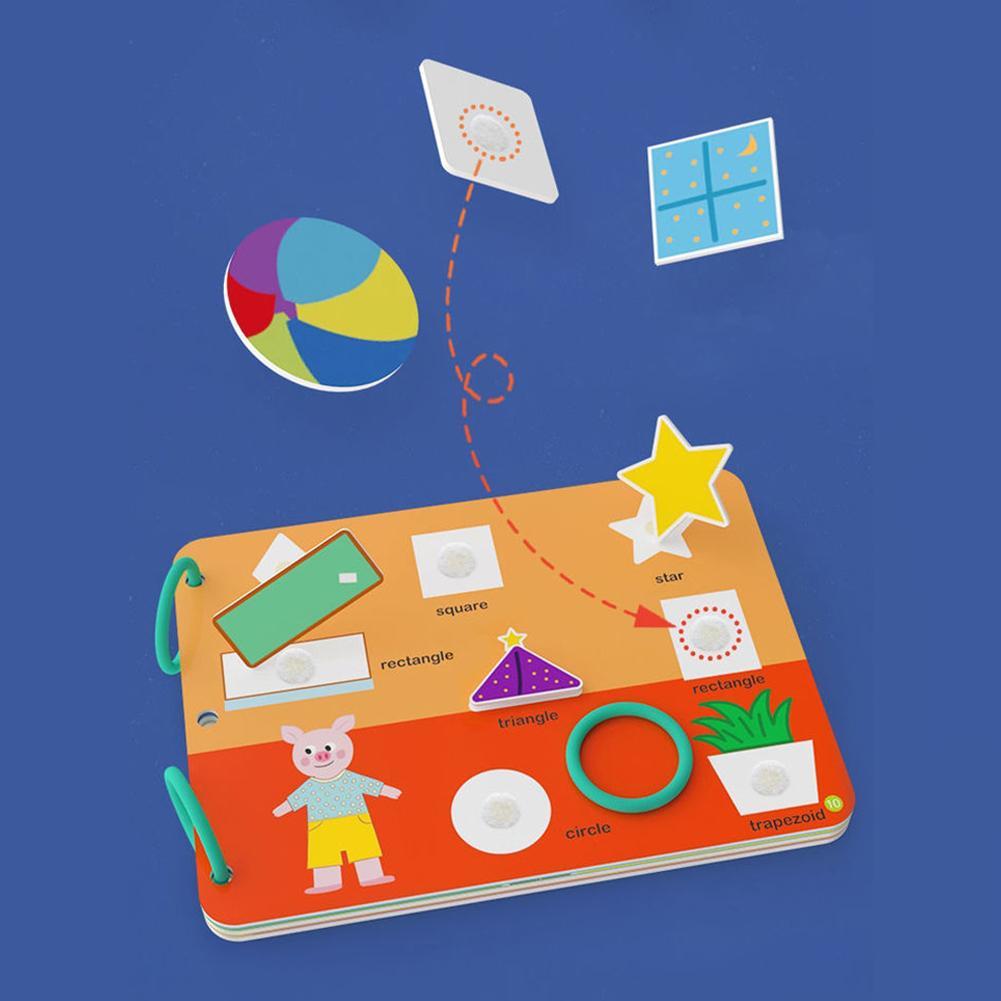 Classeur Interactif d’Apprentissage | Activités Éducatives & Ludiques – Développement Cognitif des Enfants