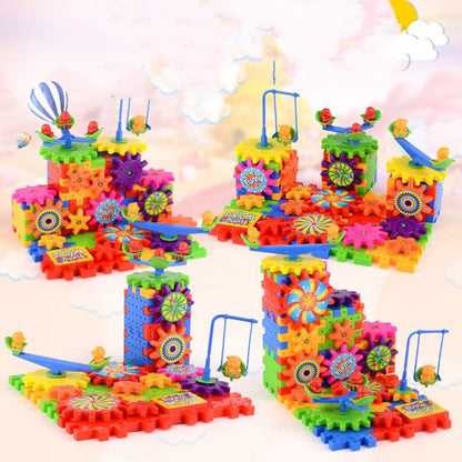🧠🔩 MecaKit 3D – Kit de Construction Électrique avec Engrenages en Mouvement