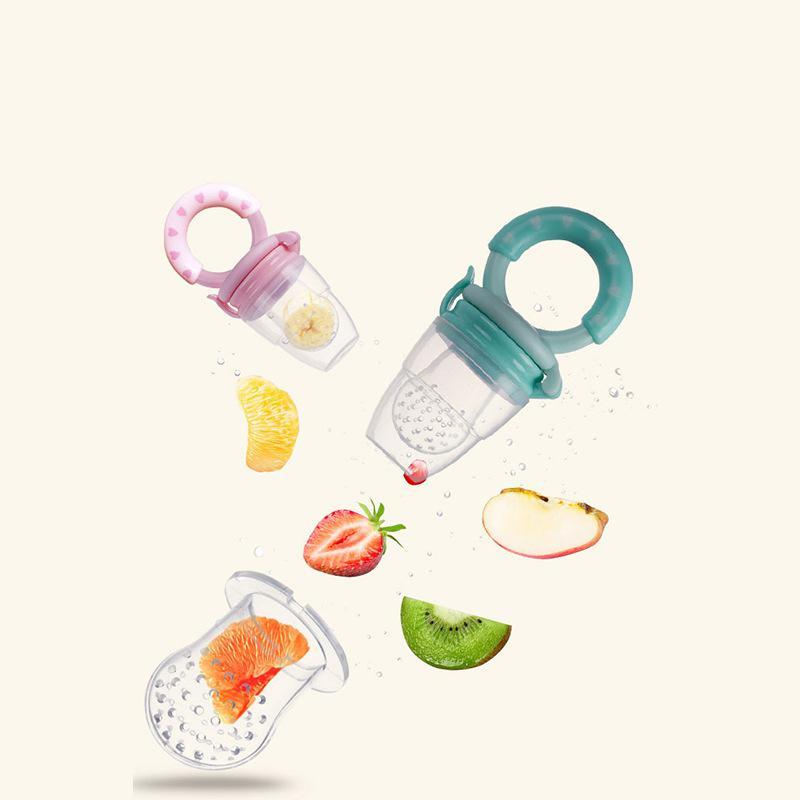 Sucette d’Alimentation Bébé | Grignoteuse Fruits & Légumes – Anti-Étouffement, Facile à Tenir