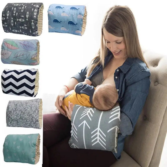 SoftNest – Coussin d’Allaitement Ajustable en Coton pour le Bras