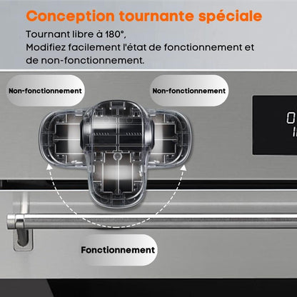 BabyLock – Verrou de Sécurité pour Four Résistant à la Chaleur
