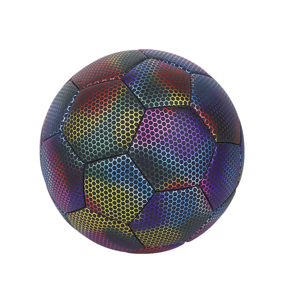 GlowKick Football Lumineux LED | Ballon de Foot Brillant pour Enfants & Adultes – Jeu Nocturne Amusant