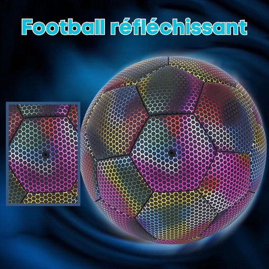 GlowKick Football Lumineux LED | Ballon de Foot Brillant pour Enfants & Adultes – Jeu Nocturne Amusant
