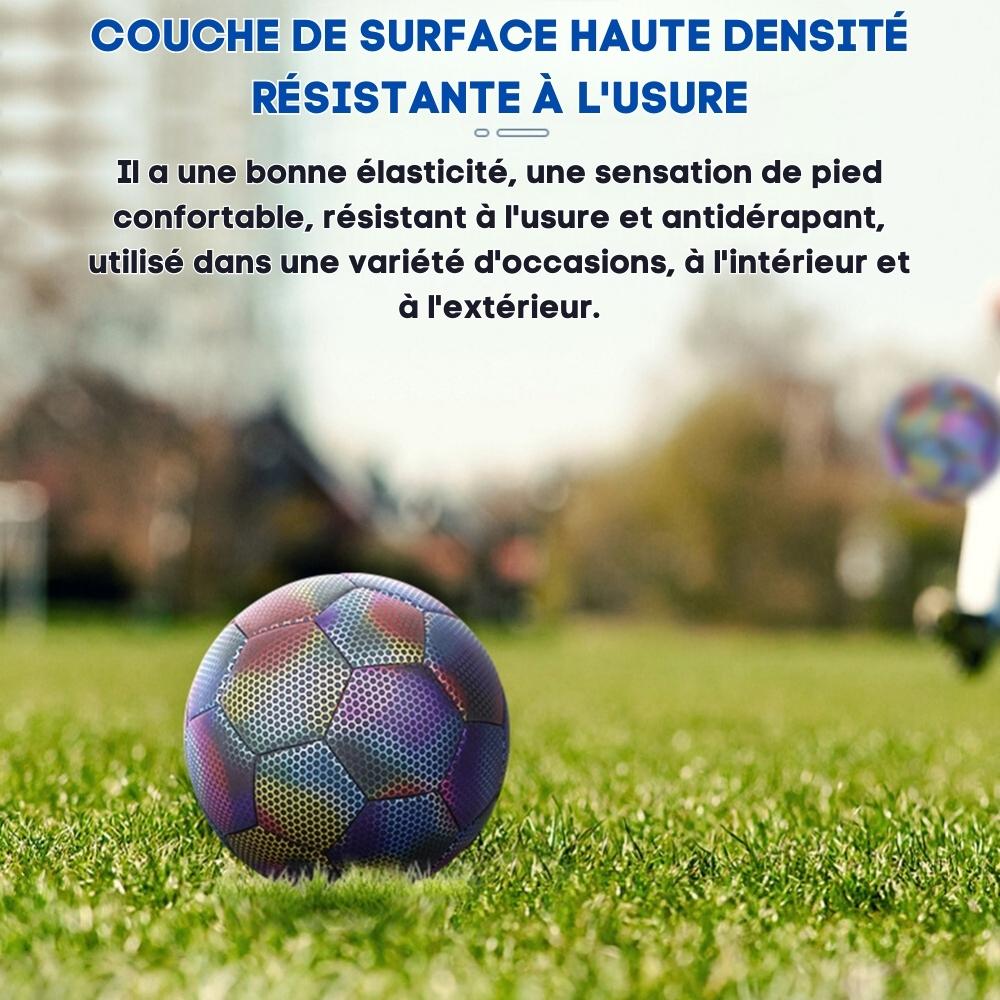 GlowKick Football Lumineux LED | Ballon de Foot Brillant pour Enfants & Adultes – Jeu Nocturne Amusant