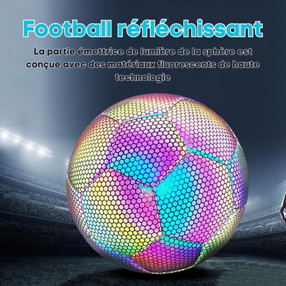 GlowKick Football Lumineux LED | Ballon de Foot Brillant pour Enfants & Adultes – Jeu Nocturne Amusant