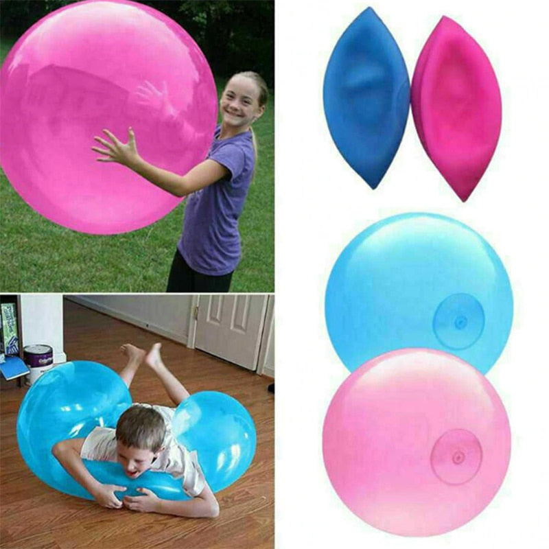 JumboPop Ballon Géant Gonflable | Jeu Extérieur Amusant pour Enfants – Résistant et Coloré